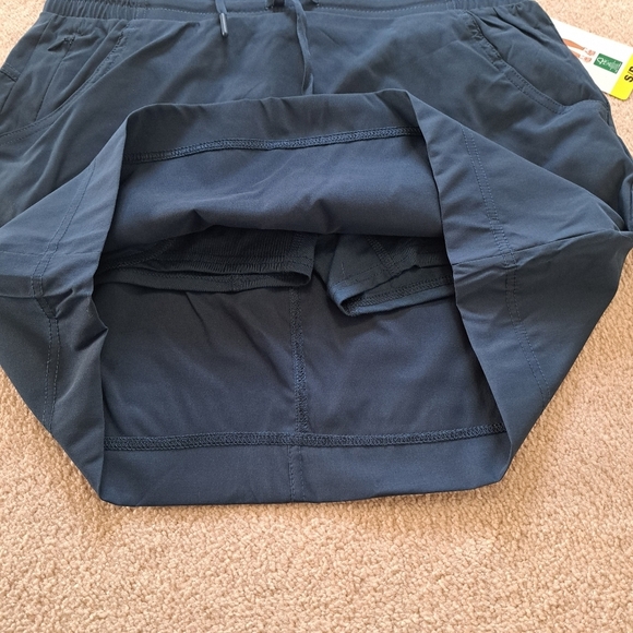 NWOT Pacific Trail Blue Skort Women's Small Stretch Skirt With Shorts - Picture 7 of 10